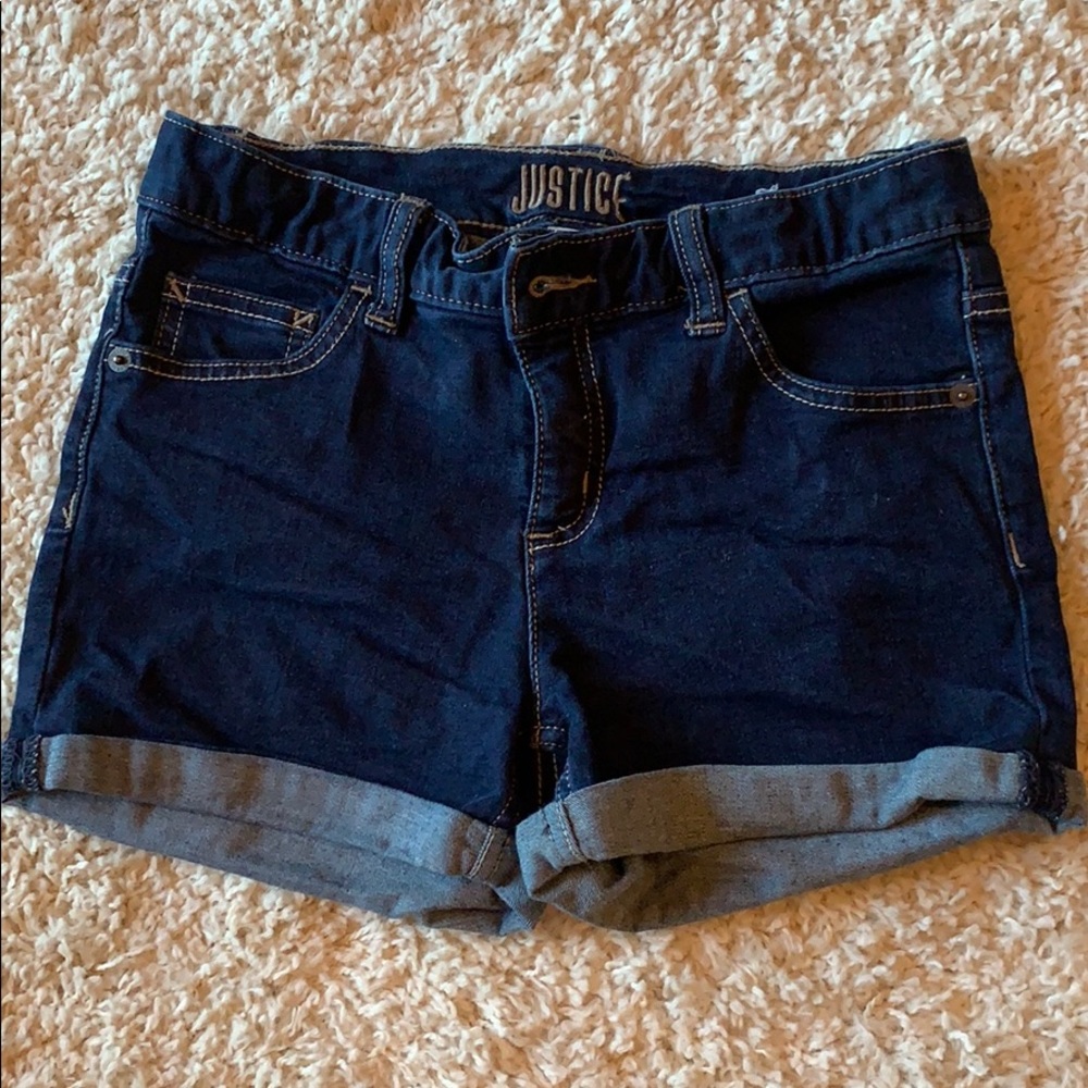 Justice size 14 jean shorts